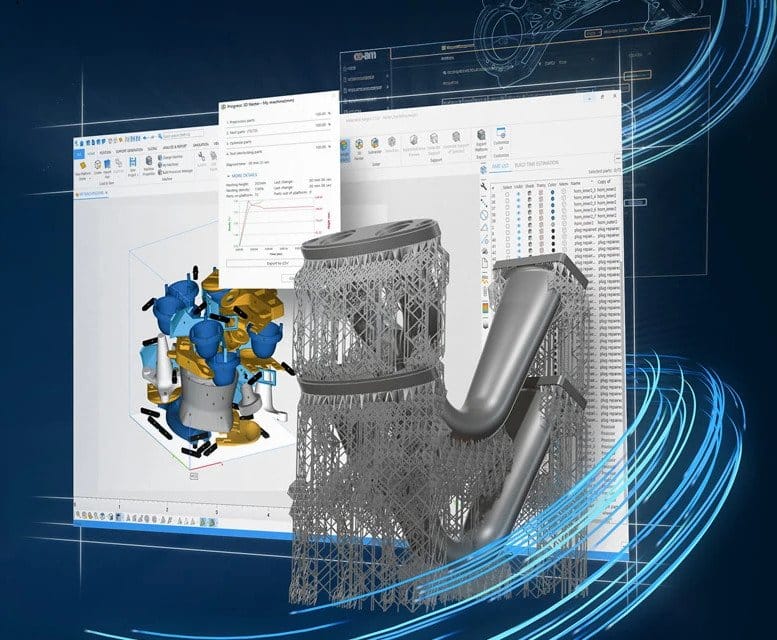 برنامج Materialise Magics  للتصميم ثلاثي الأبعاد