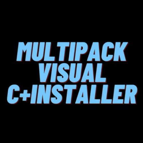 برنامج MultiPack Visual C++ Installer  لدعم وتشغيل البرامج والتطبيقات