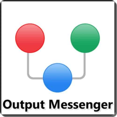 برنامج Output Messenger Server  للتواصل الداخلى بين الموظفين وأعضاء الفريق