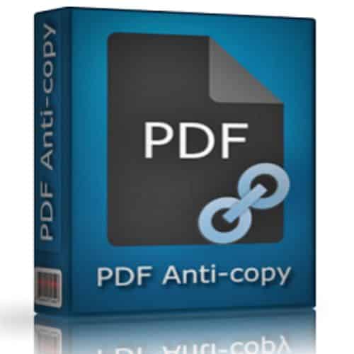 برنامج PDF Anti-Copy Pro  لحماية ملفات PDF من النسخ
