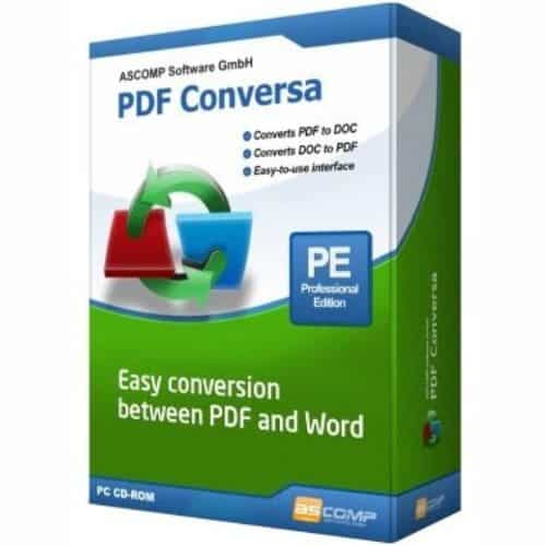 برنامج PDF Conversa Professional  لتحويل ملفات PDF
