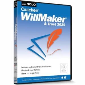 برنامج Quicken WillMaker & Trust 2025 لإنشاء الوصايا والتركات والوثائق القانونية