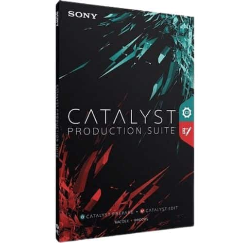 برنامج Sony Catalyst Production Suite  لتحرير وإنتاج الفيديو
