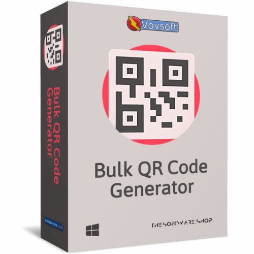 برنامج VovSoft Bulk QR Code Generator  لإنشاء رموز QR