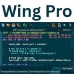 برنامج Wing Pro لتحرير أكواد لغة بايثون