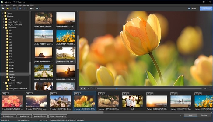 برنامج WnSoft PTE AV Studio Pro  لتحويل الصور إالى كتالوجات وعروض تقديمية