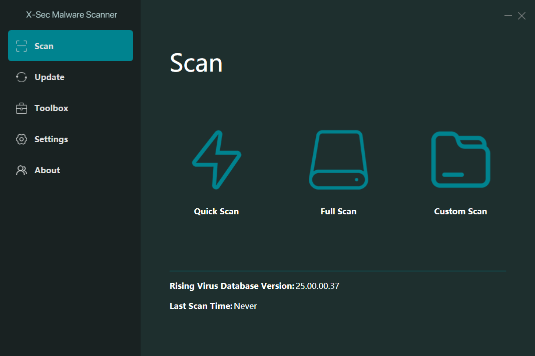 برنامج X-Sec Malware Scanner  للحماية من الفيروسات والبرامج الضارة