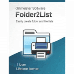 Gillmeister Folder2List إنشاء قوائم لمحتويات المجلدات
