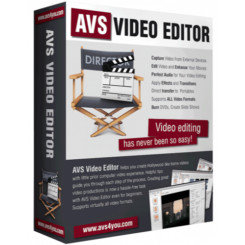 برنامج AVS Video Editor إنشاء وتعديل مقاطع الفيديو