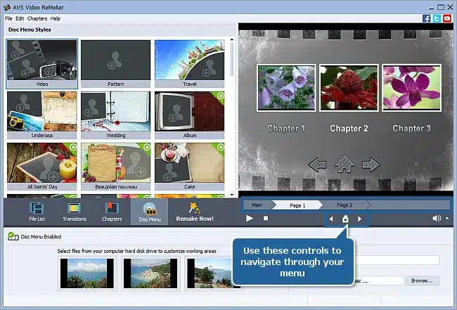 برنامج AVS Video ReMaker لتحرير مقاطع الفيديو