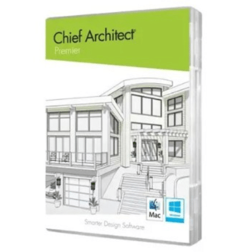 برنامج Chief Architect Premier X17 للتصميم المعماري ثلاثي الأبعاد