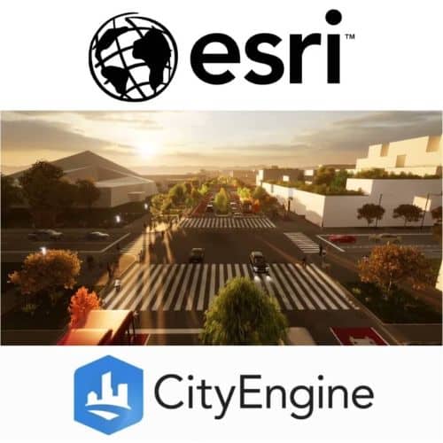 برنامج Esri CityEngine  للتصميم المعماري ثلاثي الأبعاد