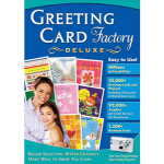برنامج Greeting Card Factory Deluxe لإنشاء بطاقات التهنئة