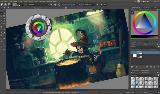 برنامج Krita Studio | للتصميم والرسم الرقمي