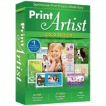 برنامج Print Artist Gold لإنشاء مشاريع الطباعة