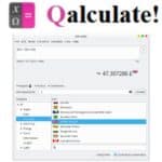 برنامج Qalculate آلة حاسبة مميزة