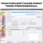 برنامج Traction Software Print Tonic Professional للتحكم في طباعة المستندات