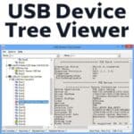 برنامج USB Device Tree Viewer لإدارة اتصالات USB