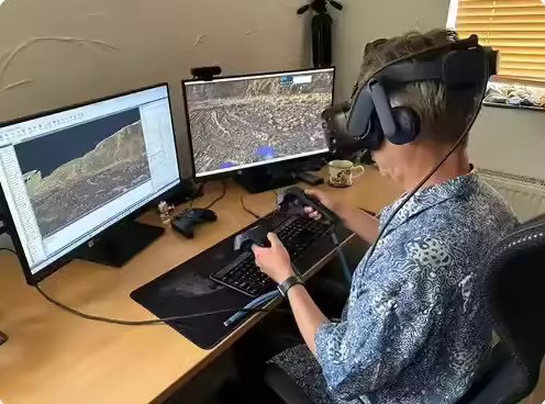 برنامج VRGeoscience Virtual Reality Geological Studio  لتحليل البيانات الجيولوجية