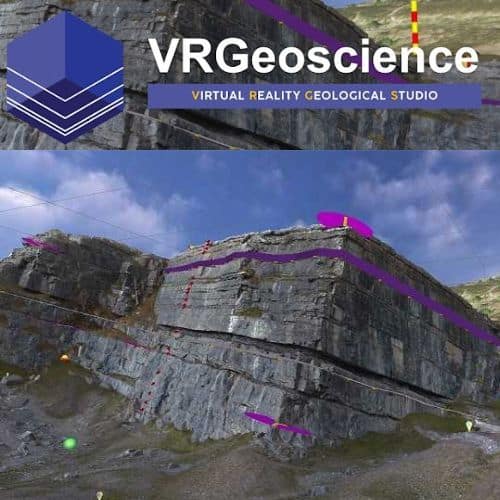 برنامج VRGeoscience Virtual Reality Geological Studio  لتحليل البيانات الجيولوجية