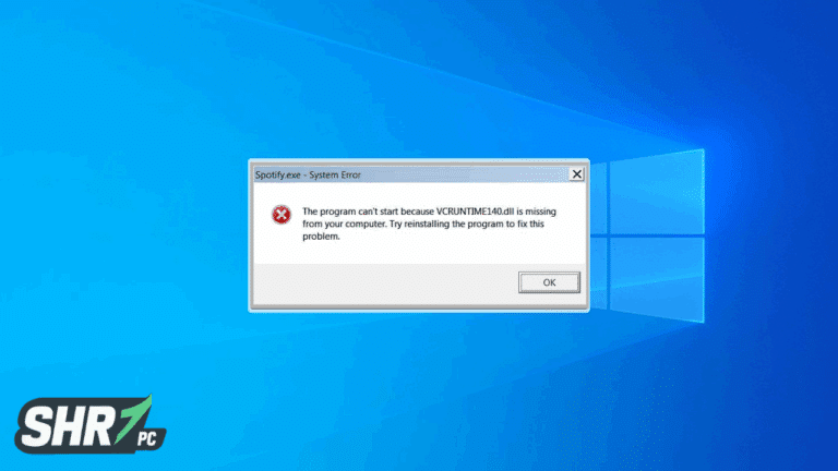 إصلاح خطأ ملف VCRUNTIME140.dll المفقود في ويندوز