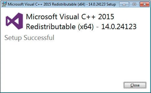 إصلاح خطأ ملف VCRUNTIME140.dll المفقود في ويندوز