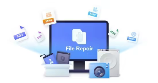 برنامج 4DDiG File Repair لإصلاح الملفات التالفة