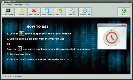 برنامج AutoClose Pro  أتمتة إغلاق البرامج والعمليات