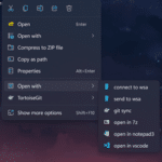برنامج Custom Context Menu إضافة أوامر مخصصة إلى القائمة السياقية الجديدة
