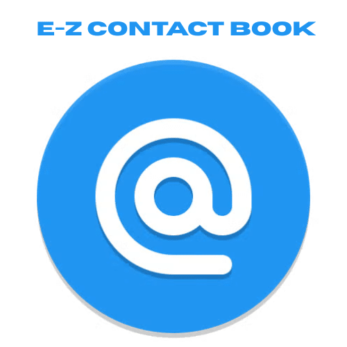 برنامج E-Z Contact Book  لإدارة جهات الاتصال