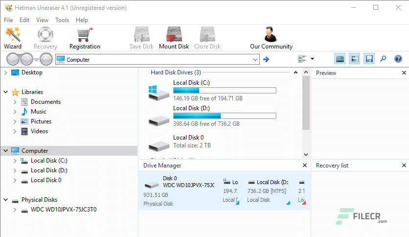برنامج Hetman Data Recovery Pack  لاستعادة البيانات