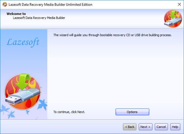 برنامج Lazesoft Data Recovery  لاستعادة البيانات المفقودة