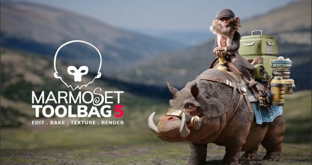برنامج Marmoset Toolbag  لتصميم الألعاب والرسوم المتحركة