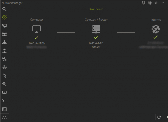برنامج NETworkManager  لإدارة الشبكات