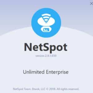 برنامج NetSpot Unlimited Enterprise لتحليل وتخطيط شبكات Wi-Fi بشكل شامل