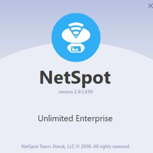 برنامج NetSpot Unlimited Enterprise  لتحليل وتخطيط شبكات Wi-Fi بشكل شامل