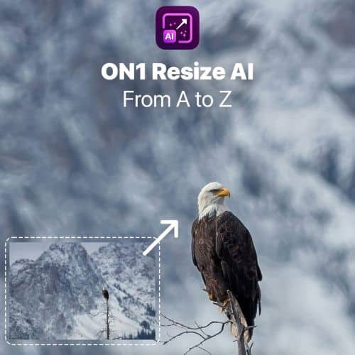 برنامج ON1 Resize AI لتكبير الصور باستخدام الذكاء الاصطناعي