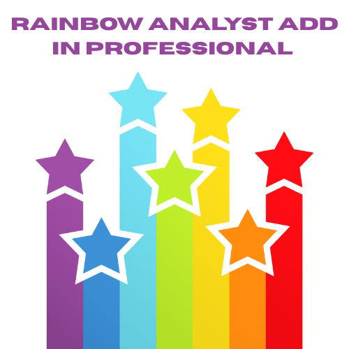 برنامج Rainbow Analyst add-in Professional  تحليل جداول البيانات المعقدة