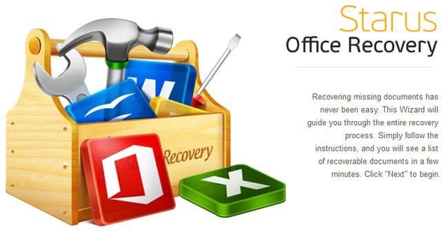 برنامج Starus Office Recovery  لاستعادة الملفات المكتبية المحذوفة