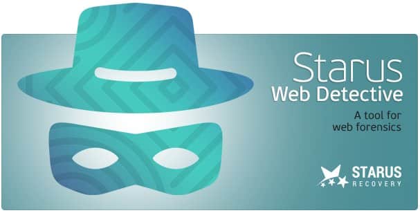 برنامج Starus Web Detective  استعادة وتحليل بيانات تصفح الإنترنت المحذوفة