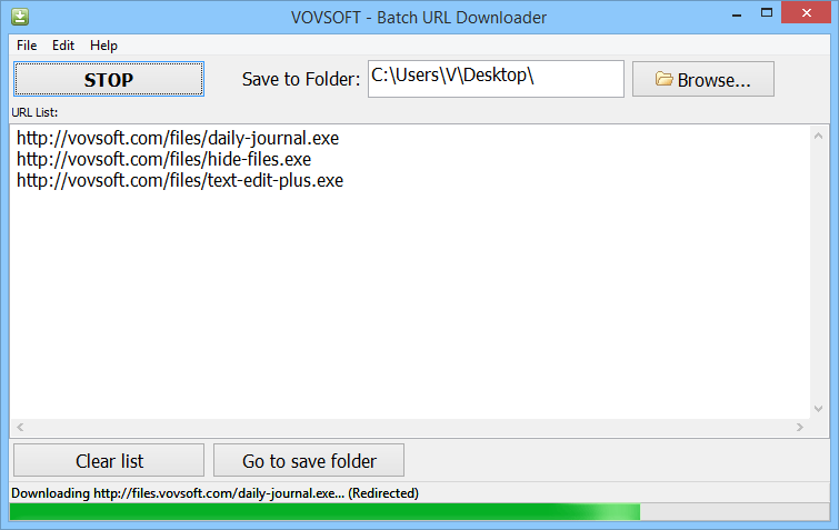 برنامج VovSoft Batch URL Downloader أداة بسيطة وفعالة مصممة لتنزيل عدد كبير من الملفات من الإنترنت