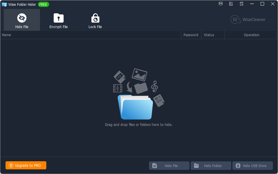 برنامج Wise Folder Hider Pro  لحماية الخصوصية على أجهزة الكمبيوتر