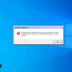 كيفية إصلاح خطأ ملف api-ms-win-crt-runtime-l1-1-0.dll المفقود