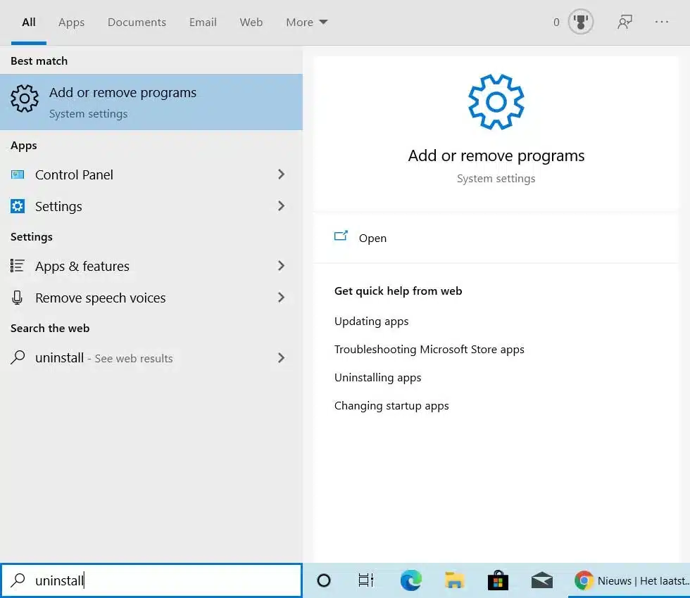 كيفية تثبيت و حذف Google Chrome
