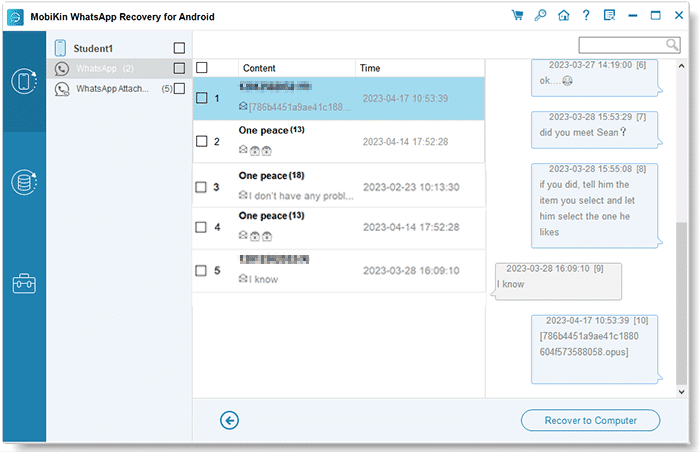 برنامج MobiKin WhatsApp Recovery for iOS لأستعاده الرسايل المفقوده للايفون