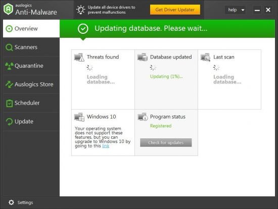 برنامج Auslogics Anti-Malware لاكتشاف وإزالة البرامج الضارة