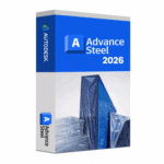 برنامج Autodesk Advance Steel 2026 ثلاثي الأبعاد (3D)