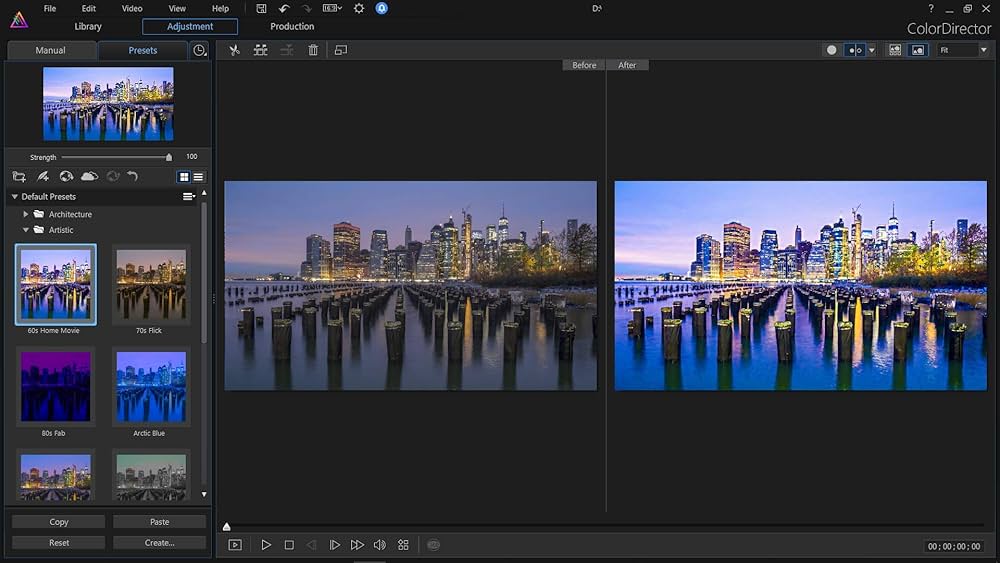 برنامج CyberLink ColorDirector Ultra لتصحيح الألوان وتعديلها في مقاطع الفيديو