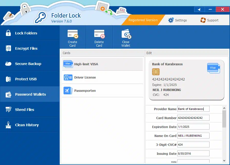برنامج Folder Lock لتشفير وإخفاء وحماية البيانات الشخصية