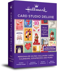 برنامج Hallmark Card Studio Deluxe لإنشاء بطاقات تهنئة رقمية مخصص لنظامي تشغيل ويندوز وماك